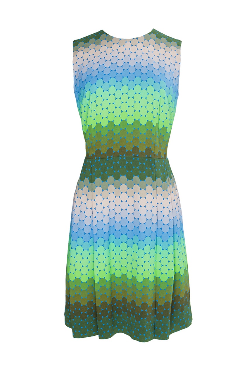 

Платье из вискозы и эластана, Multicolor, Платье из вискозы и эластана