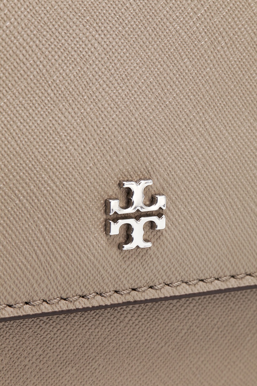 фото Кожаная сумка tory burch