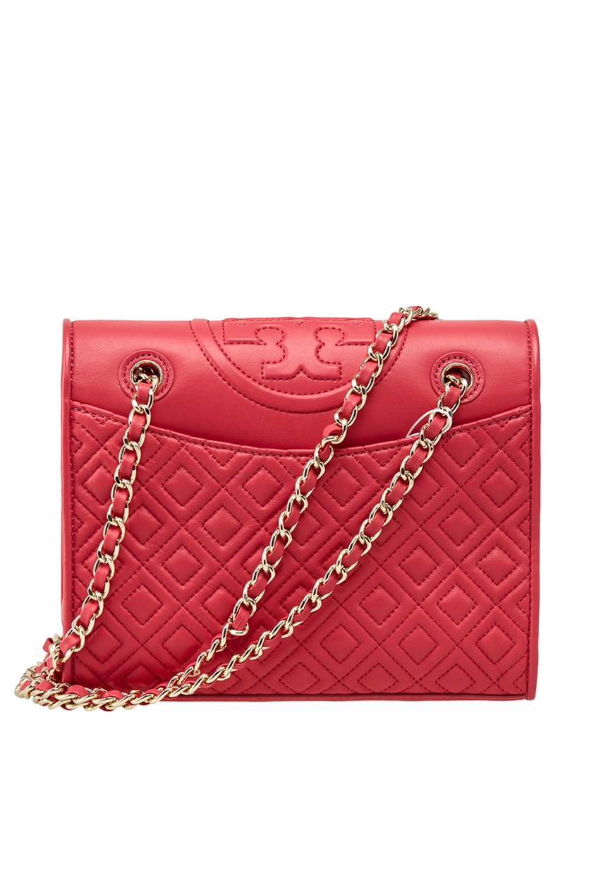 фото Кожаная сумка tory burch