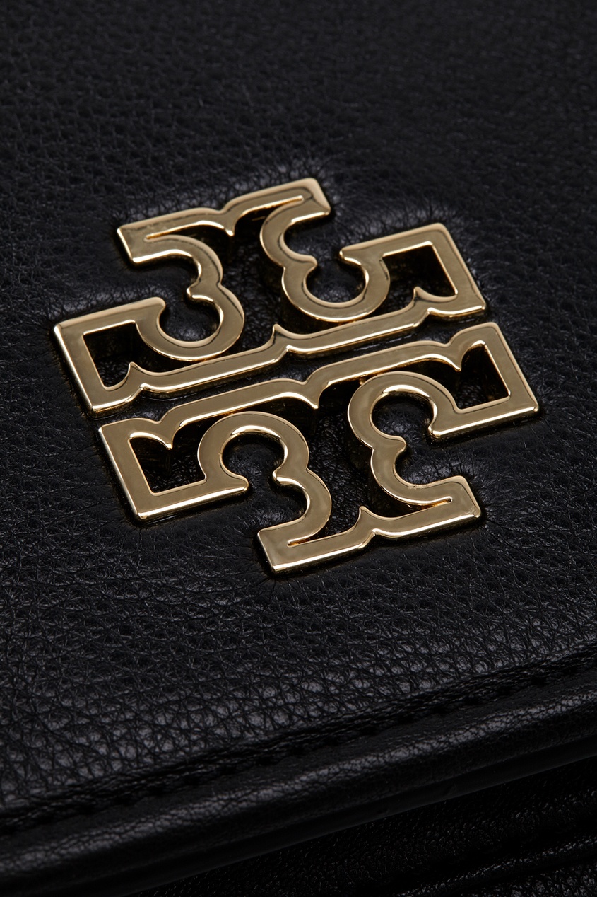 фото Кожаная сумка tory burch