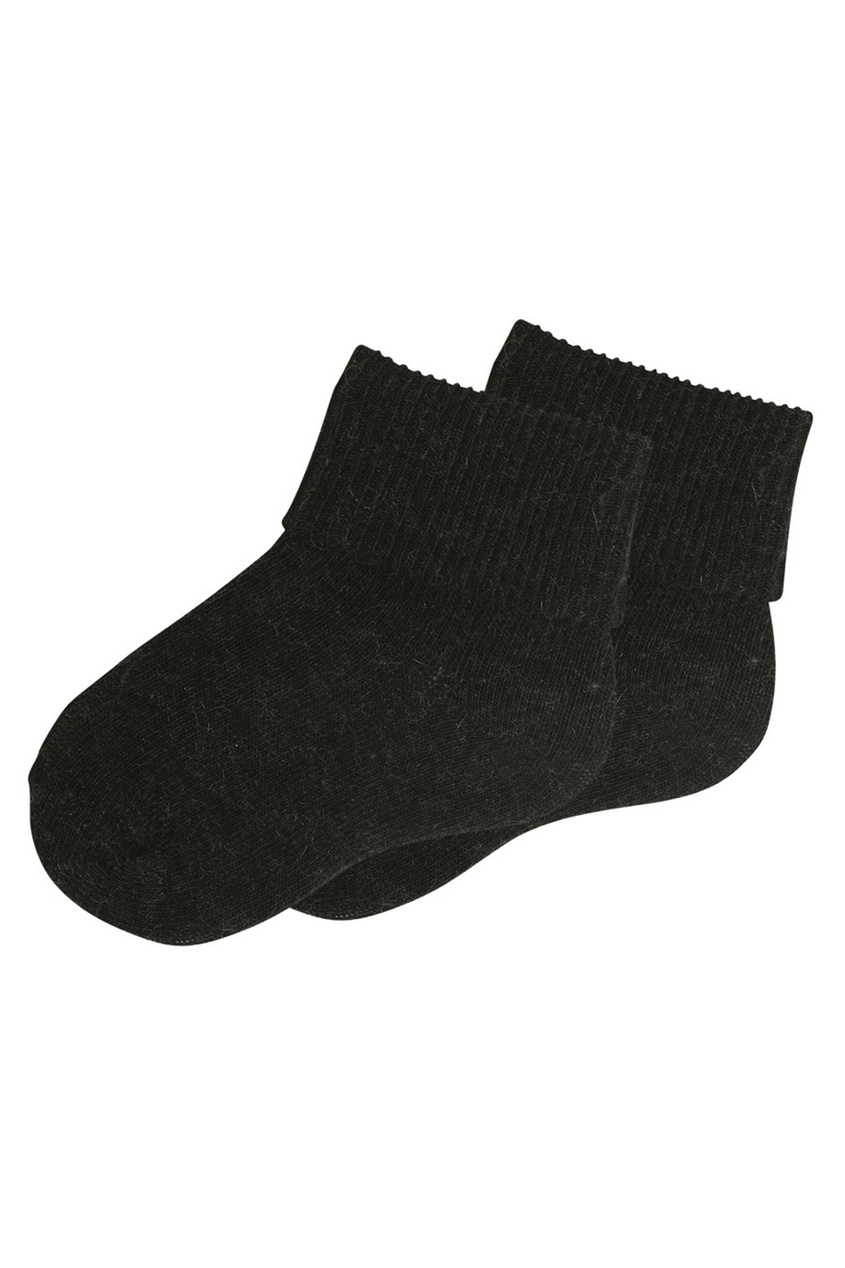 фото Темно-серые хлопковые носки bonpoint