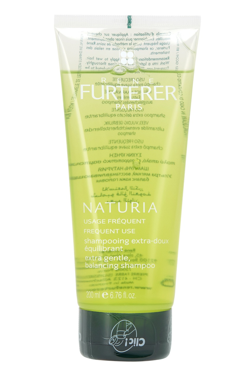 фото Шампунь ультрамягкий для частого применения Naturia 200ml Rene furterer