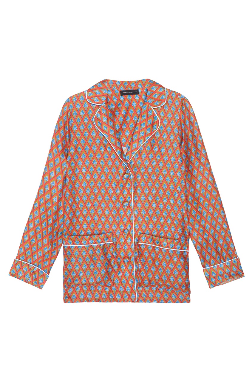 

Пижамный коплект из шелка, Multicolor, Пижамный коплект из шелка