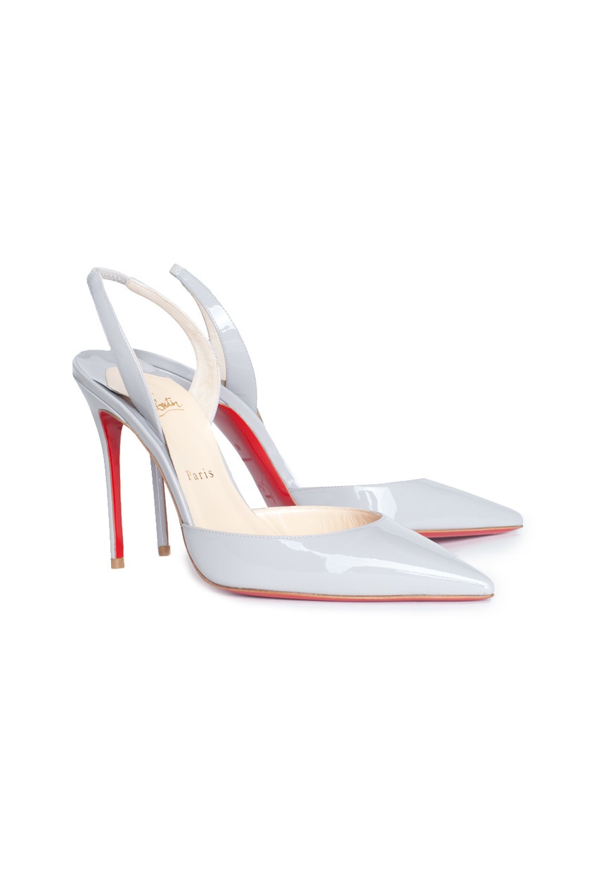 фото Туфли с открытой пяткой Ever 100 Patent Christian louboutin