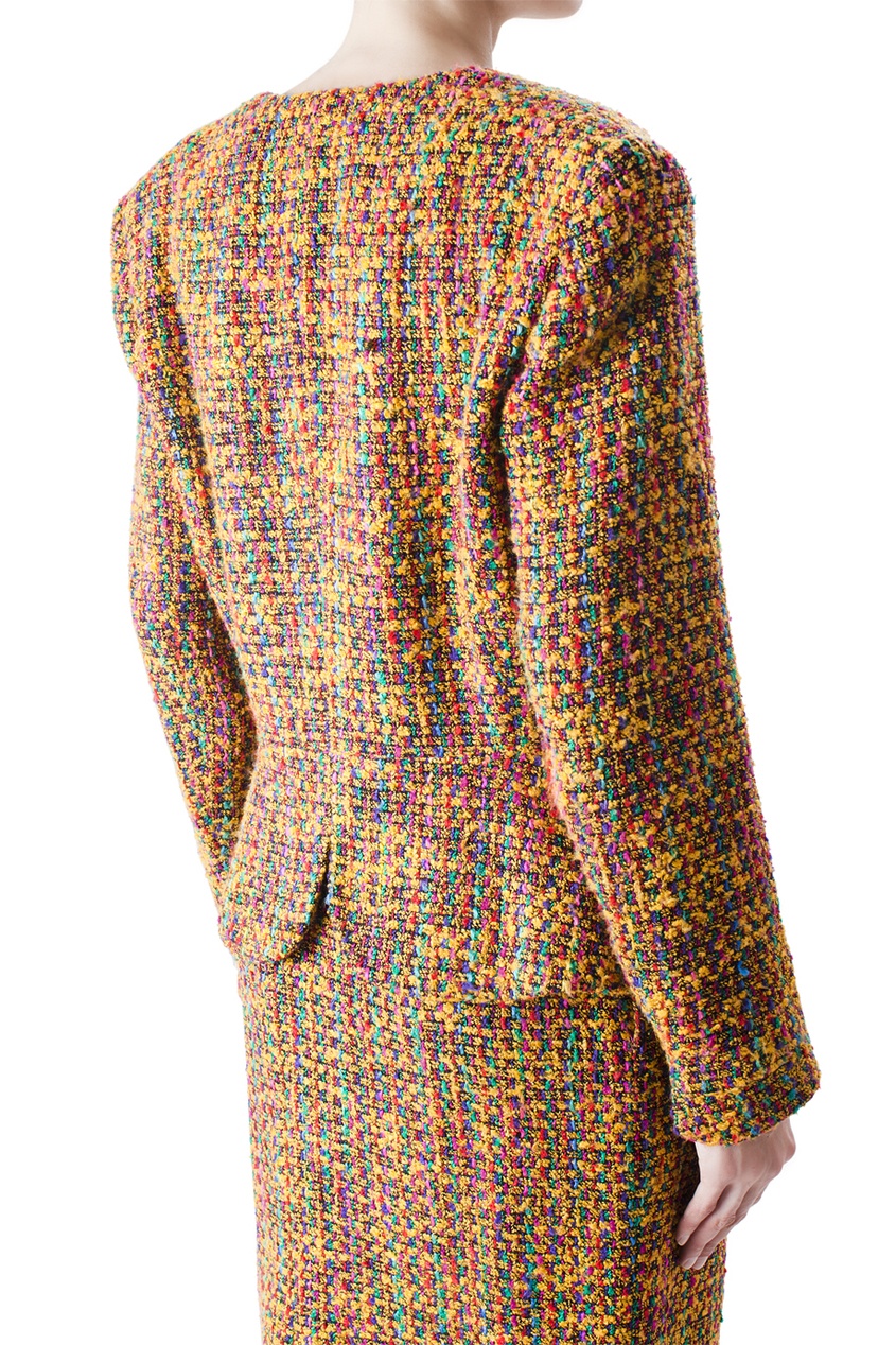 фото Твидовый классический костюм из жакета и юбки (70-е гг.) нет в наличии christian dior vintage