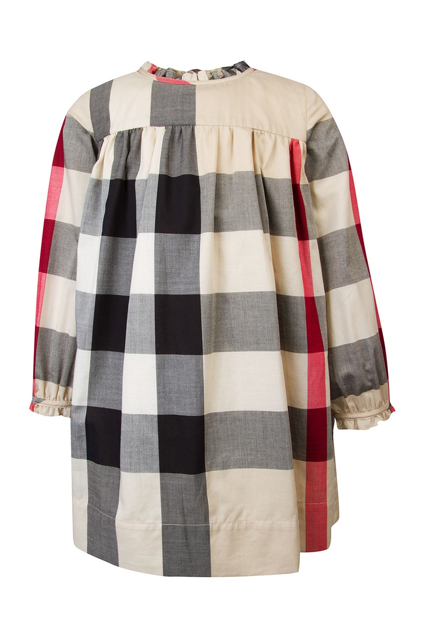 фото Хлопковое платье burberry kids