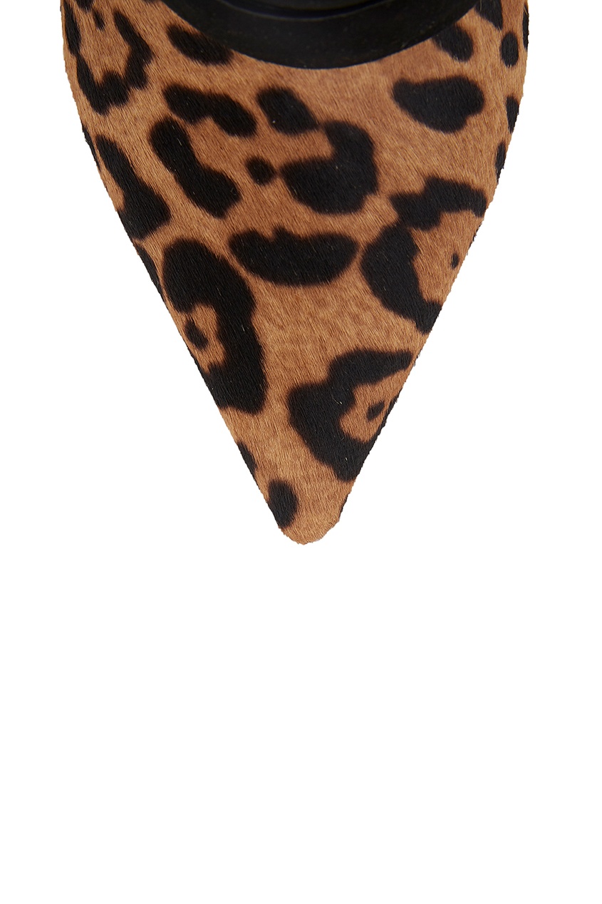 фото Ботильоны из кожи пони mellisa leopard tabitha simmons