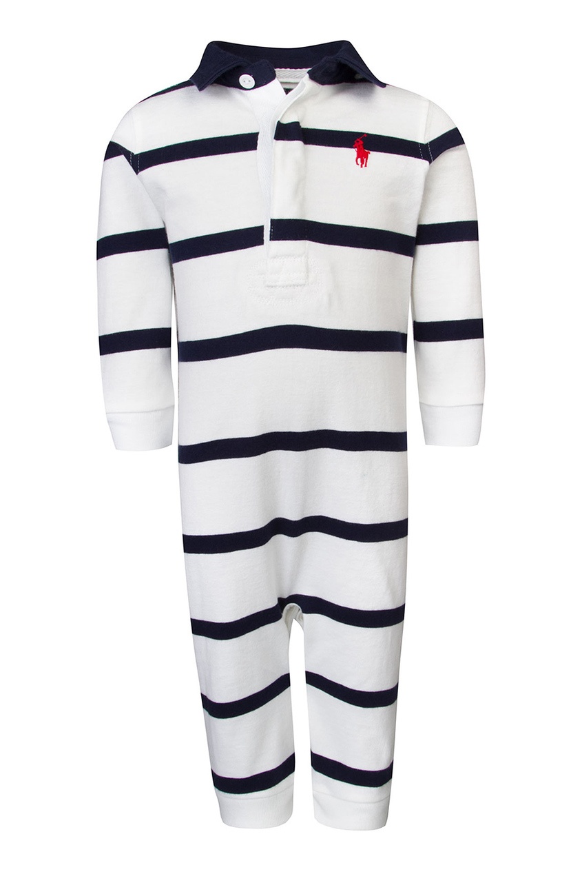 фото Хлопковый комбинезон ralph lauren kids