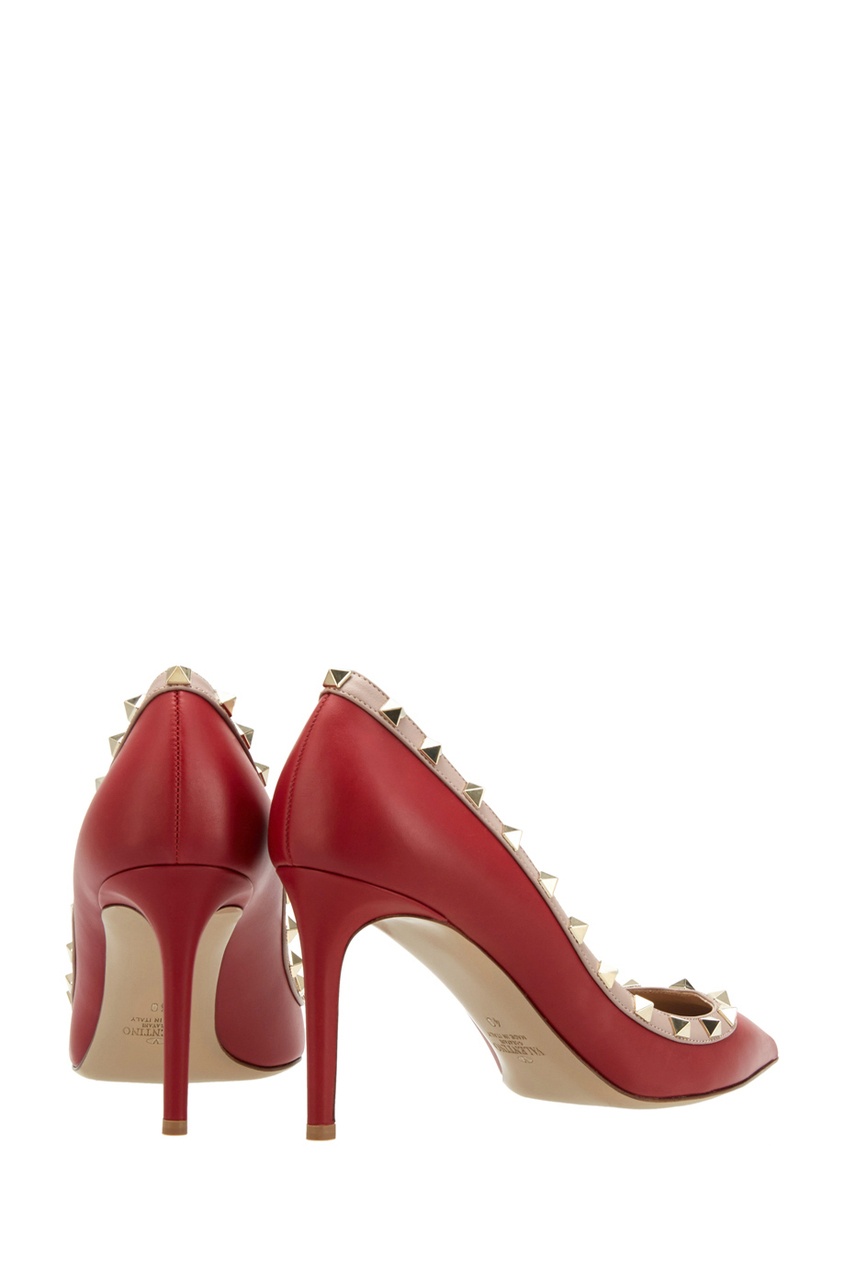 фото Кожаные туфли rockstud valentino garavani
