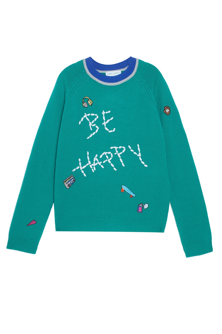 фото Джемпер из шерсти мериноса be happy mira mikati