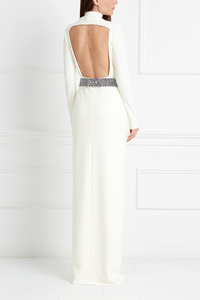 фото Однотонное платье paige maxi solace