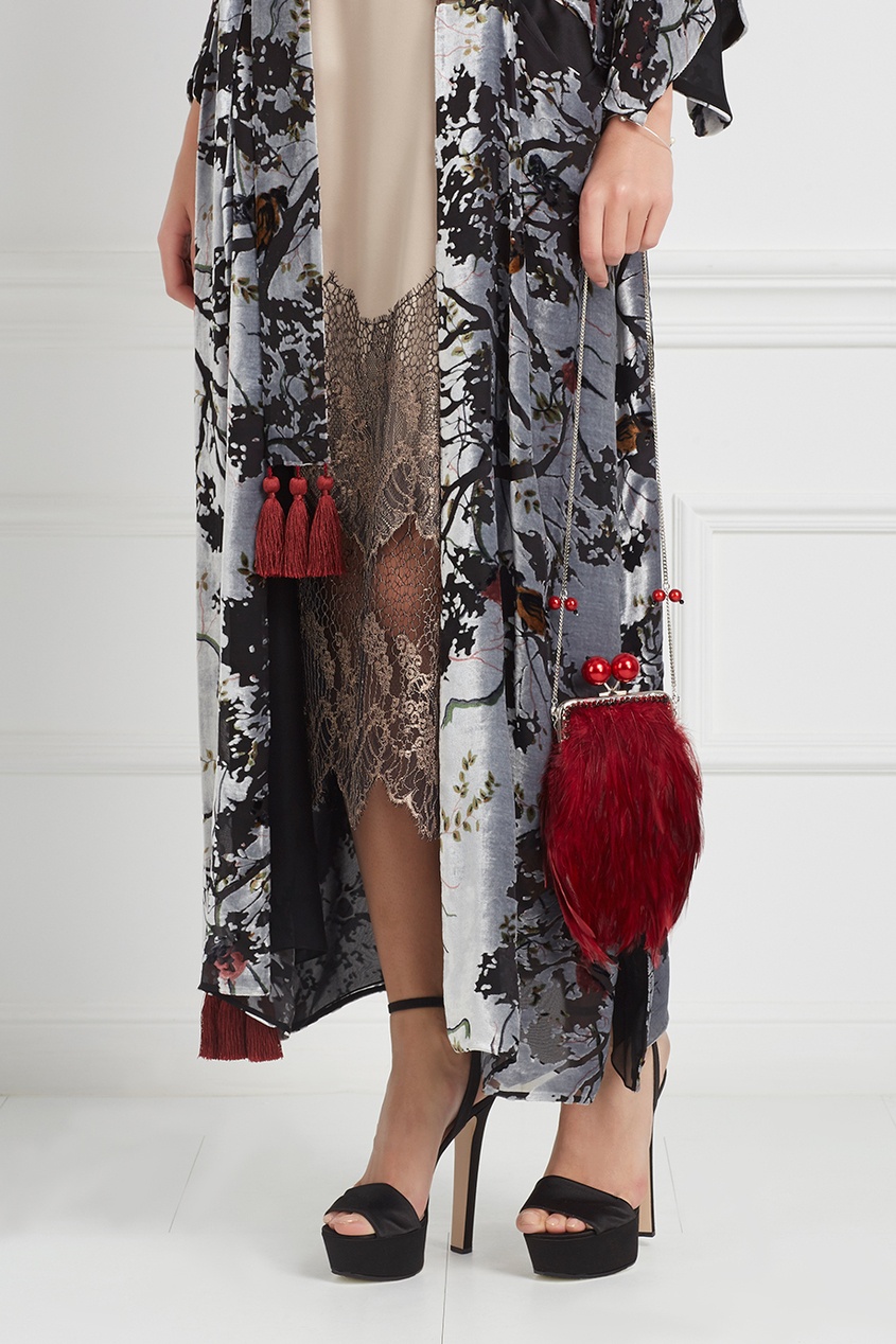 Клатч с перьями BabyAstrid