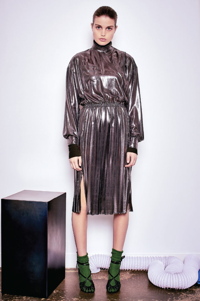 фото Платье mae с металлизированным эффектом isabel marant etoile