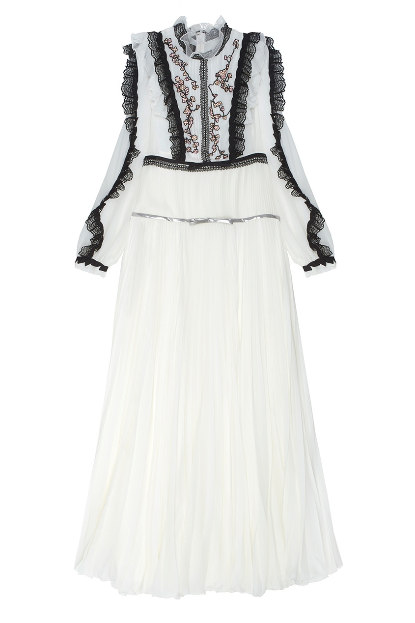 фото Шелковое платье giambattista valli