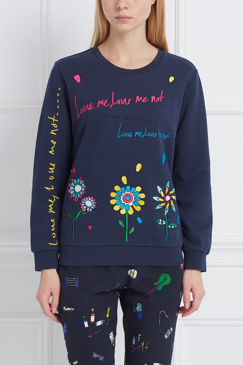 фото Хлопковый свитшот Love Me Mira mikati