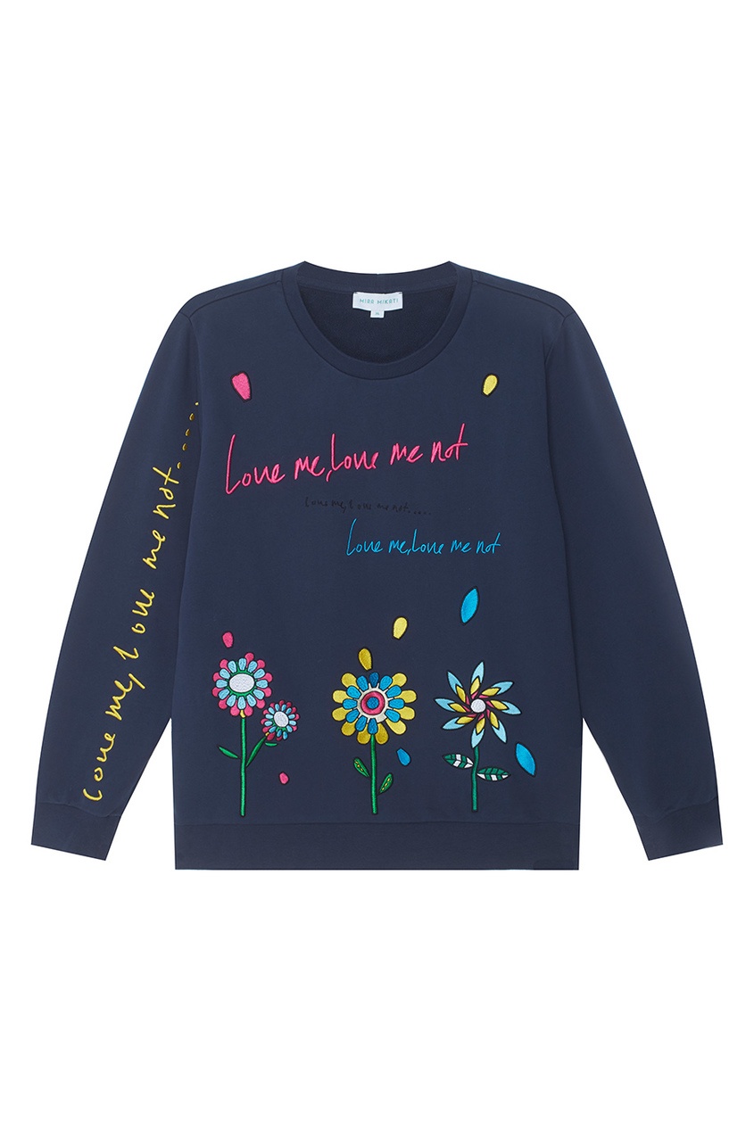 фото Хлопковый свитшот love me mira mikati