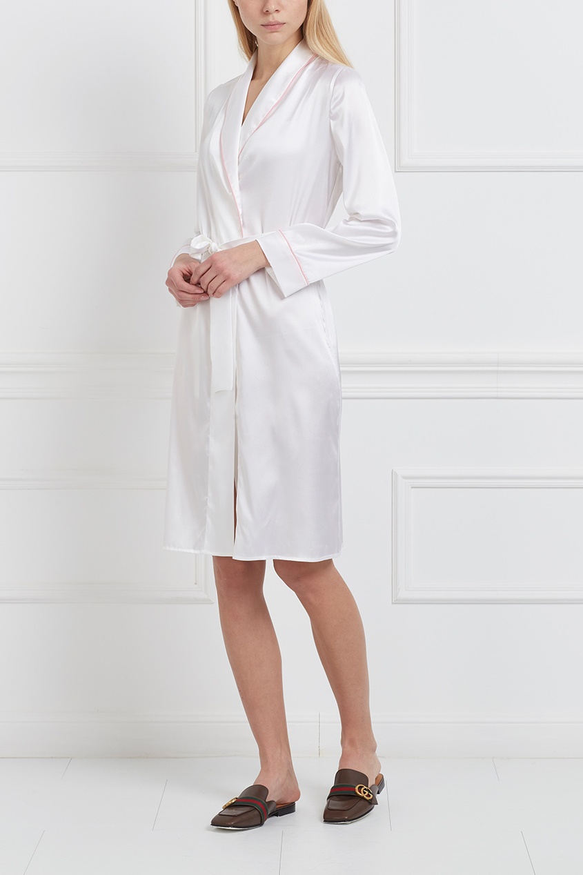 Шелковый халат