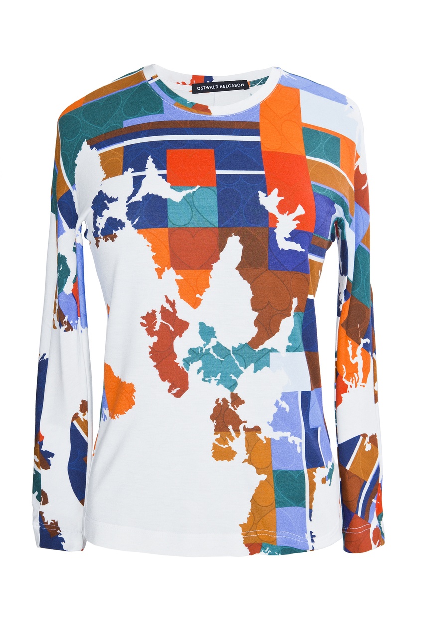

Топ из вискозы, Multicolor, Топ из вискозы
