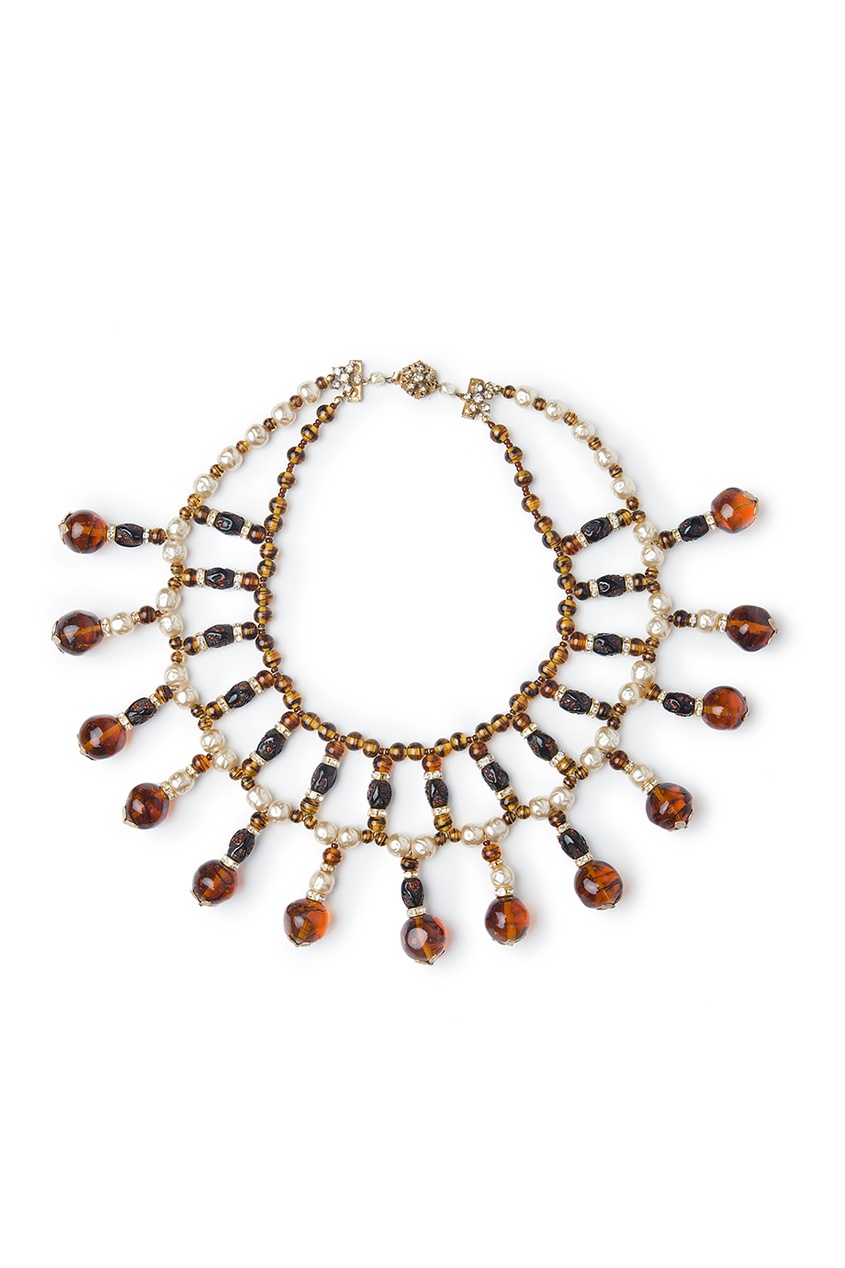 

Колье из металла и искусственного жемчуга (40-е гг, Красный, Колье из металла и искусственного жемчуга (40-е гг.)