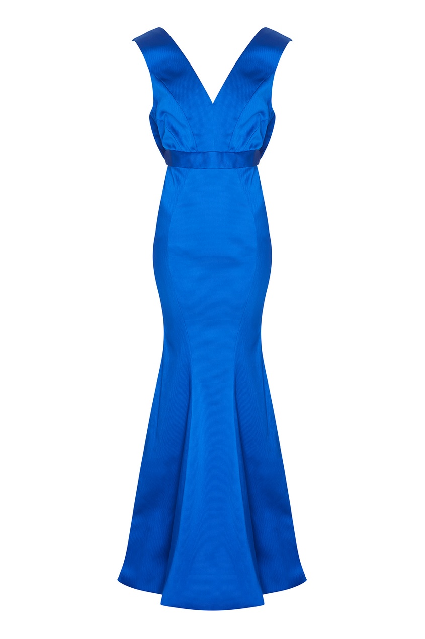 фото Однотонное платье Santia Zac zac posen