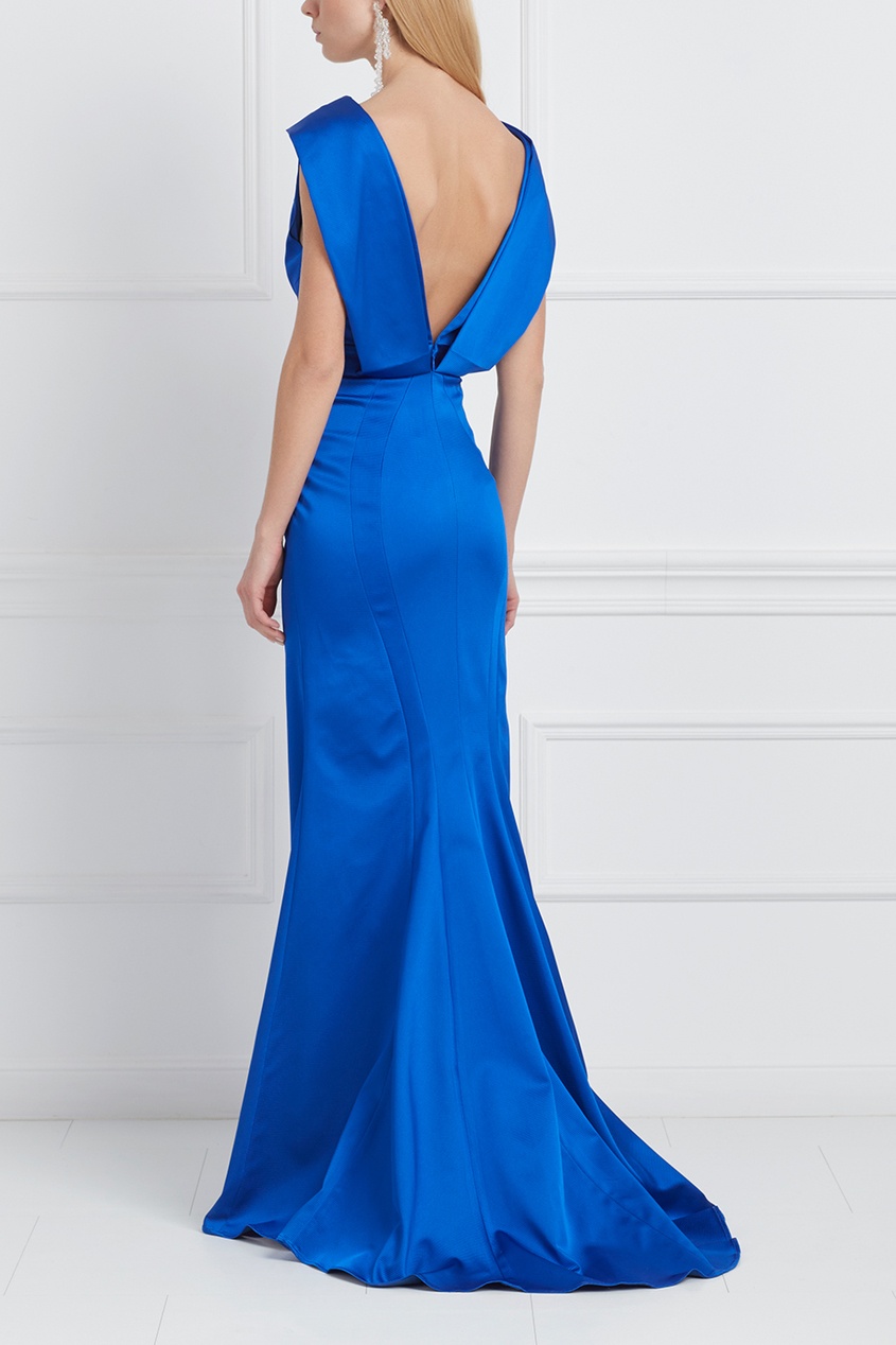 фото Однотонное платье Santia Zac zac posen