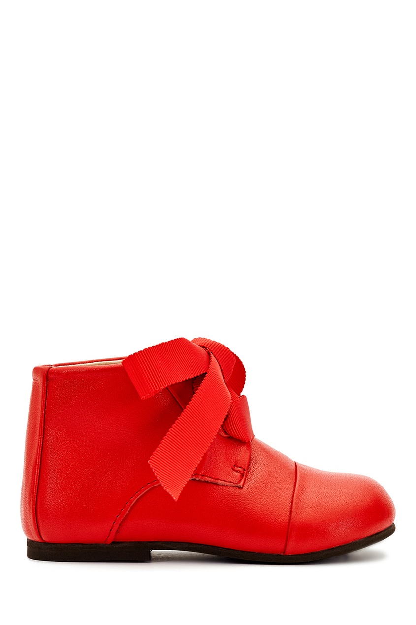 

Кожаные ботинки на шнуровке Jane, Красный