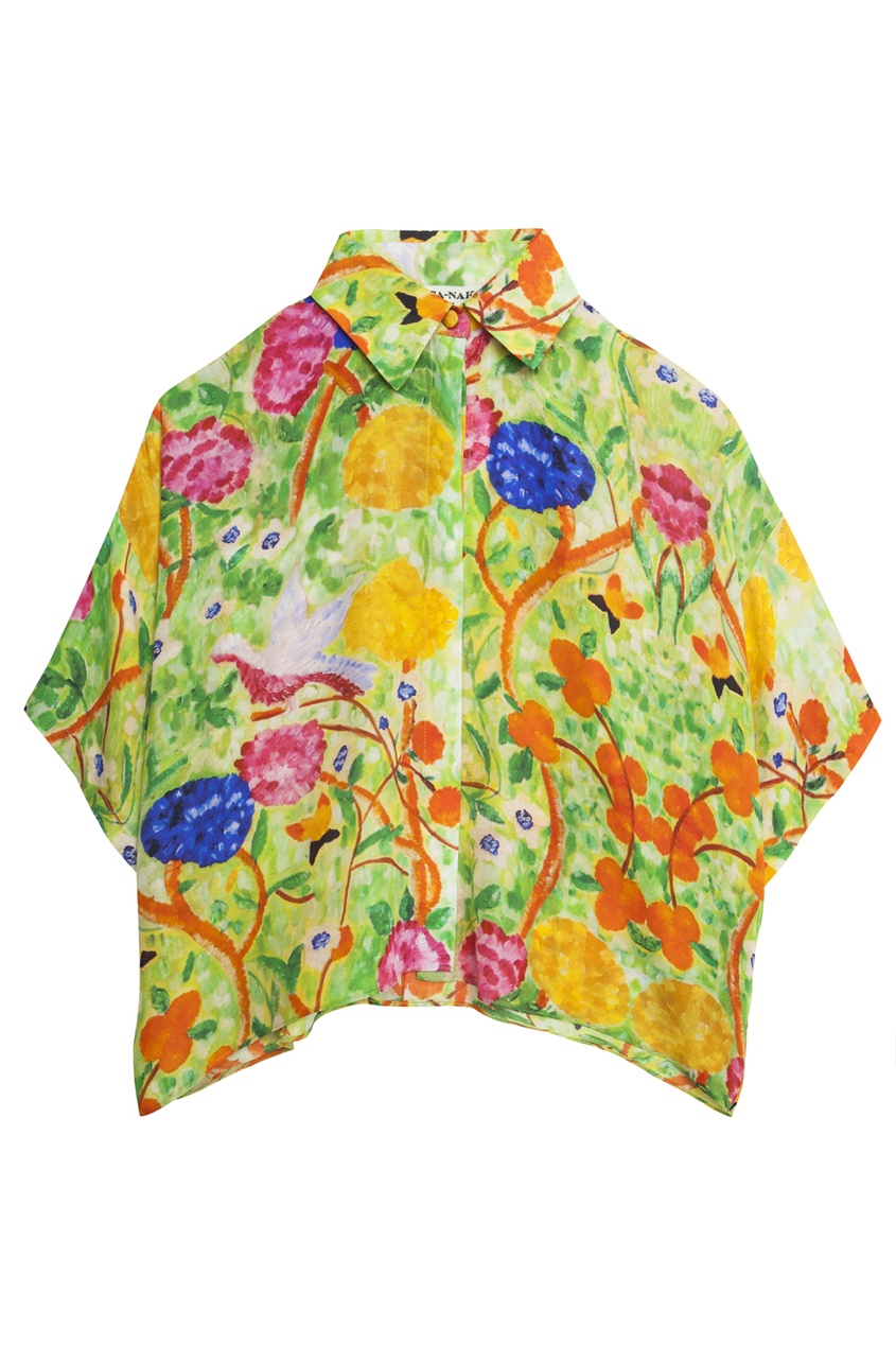 

Шелковая блузка, Multicolor, Шелковая блузка