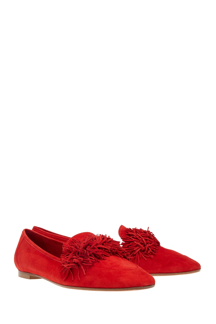 фото Замшевые лоферы Wild Loafer Flat Aquazzura