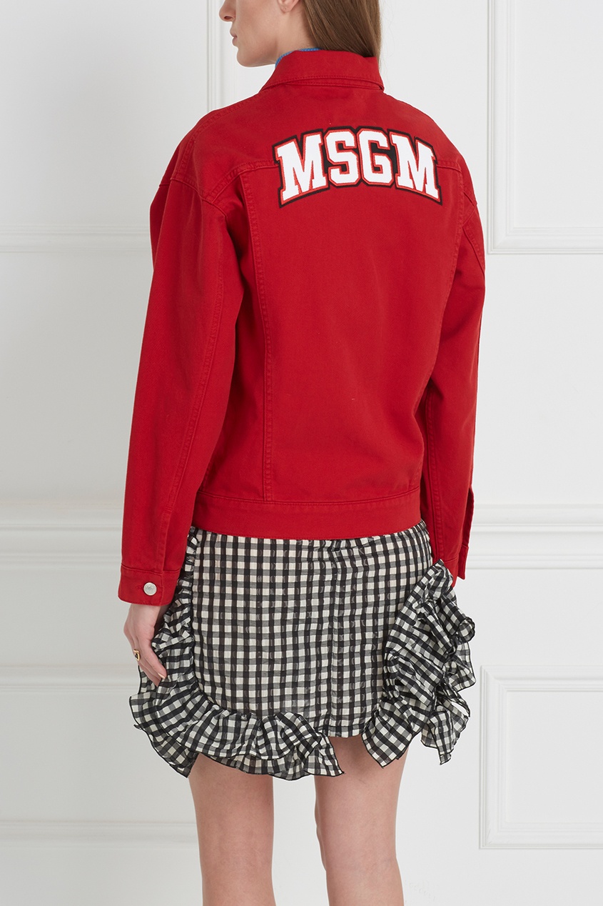 фото Джинсовая куртка msgm