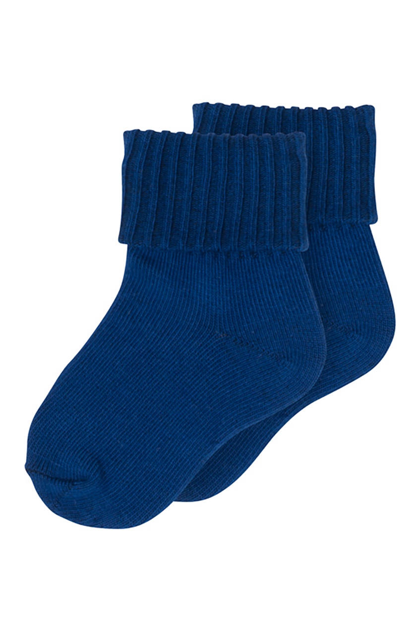 фото Синие хлопковые носки bonpoint