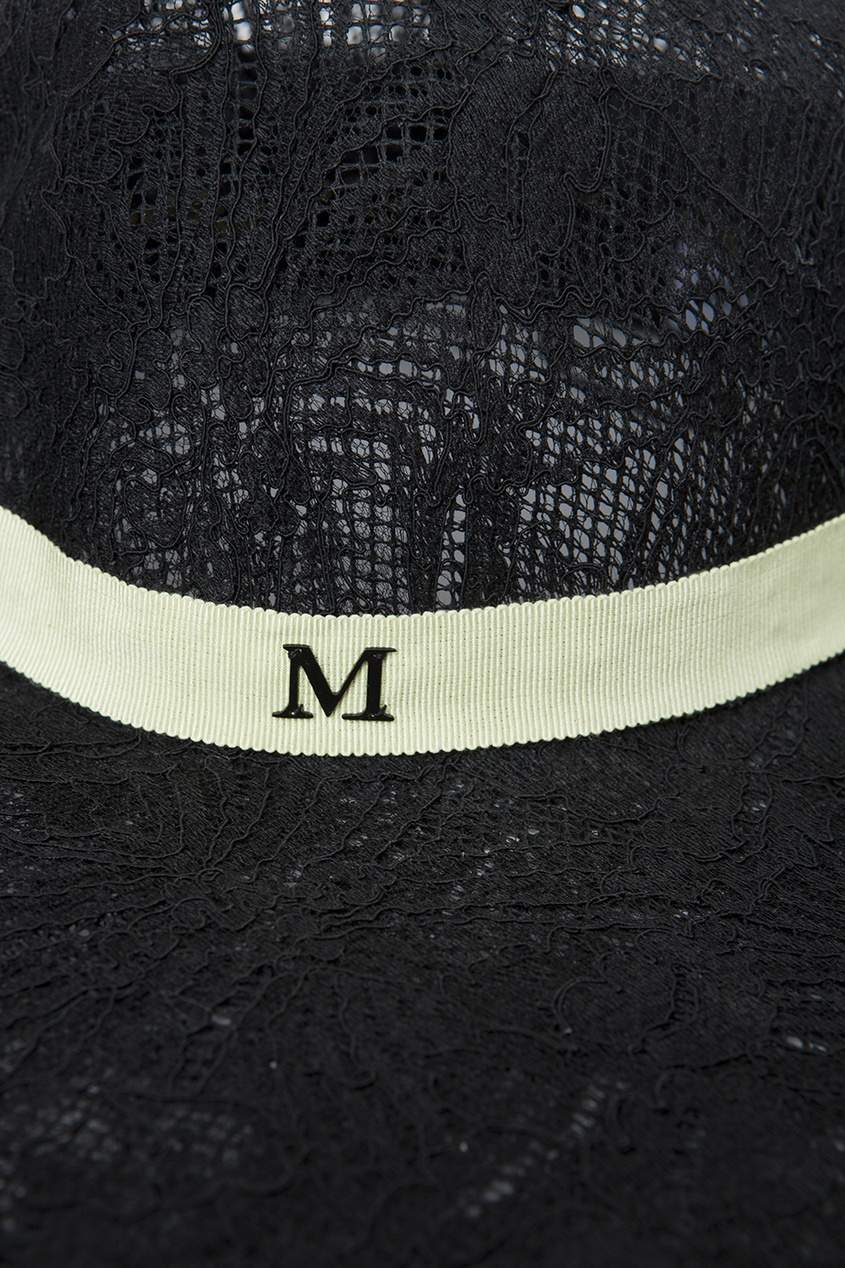 фото Шляпа из тесьмы и хлопка Maison michel