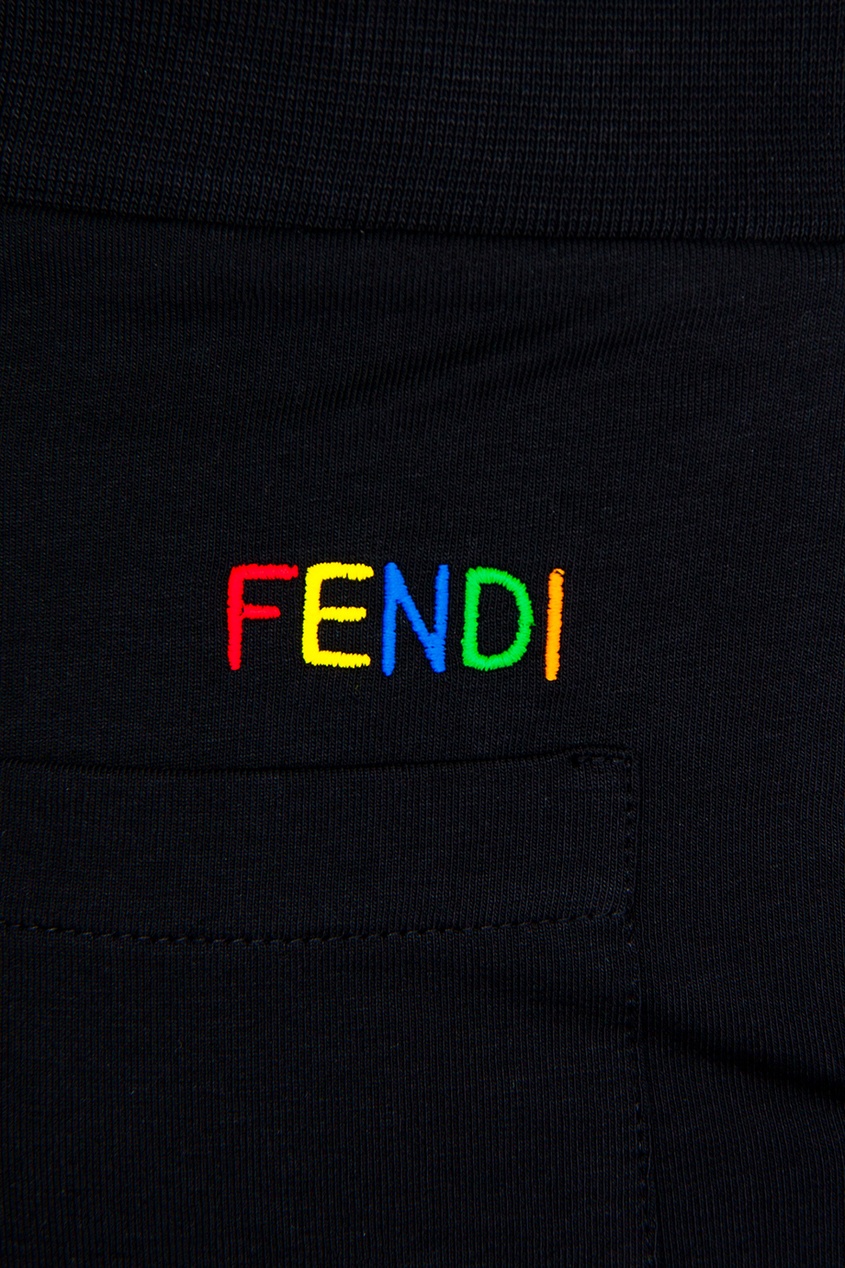 фото Хлопковые брюки fendi