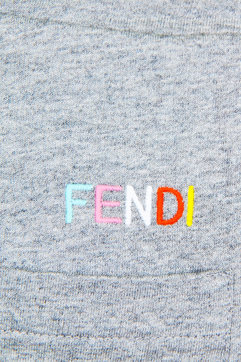 фото Хлопковые брюки fendi