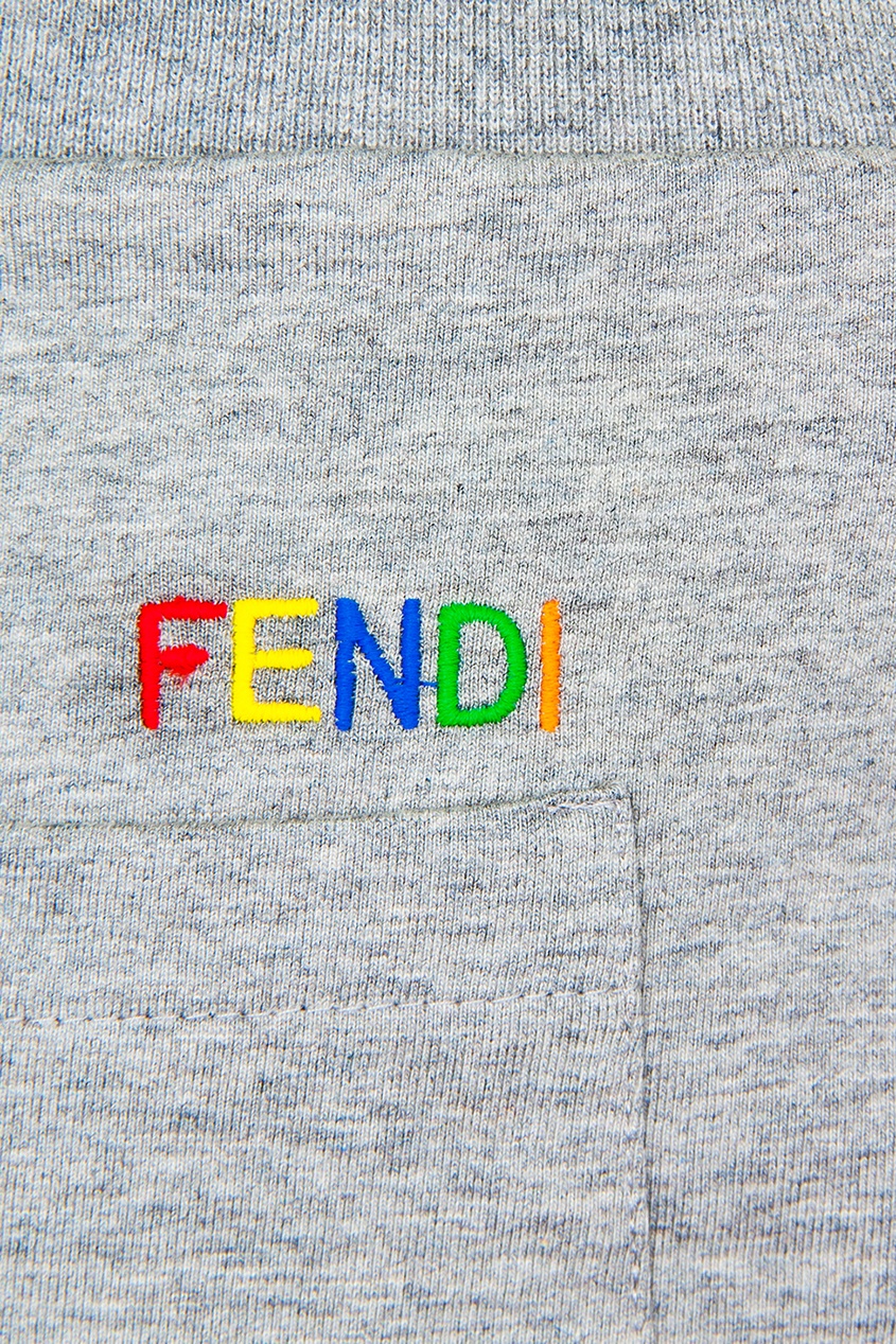 фото Хлопковые брюки Fendi kids