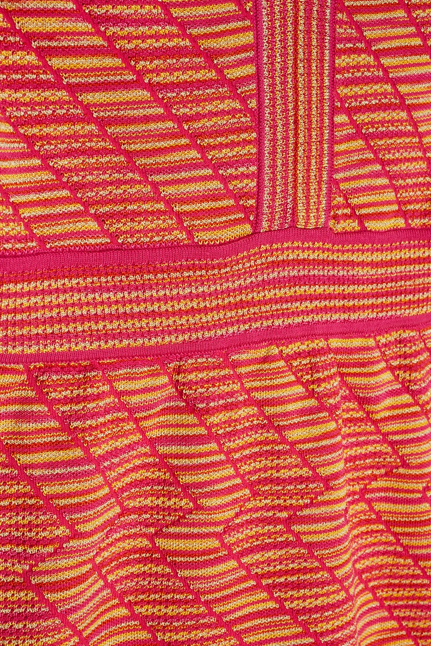 фото Комбинированное платье m missoni