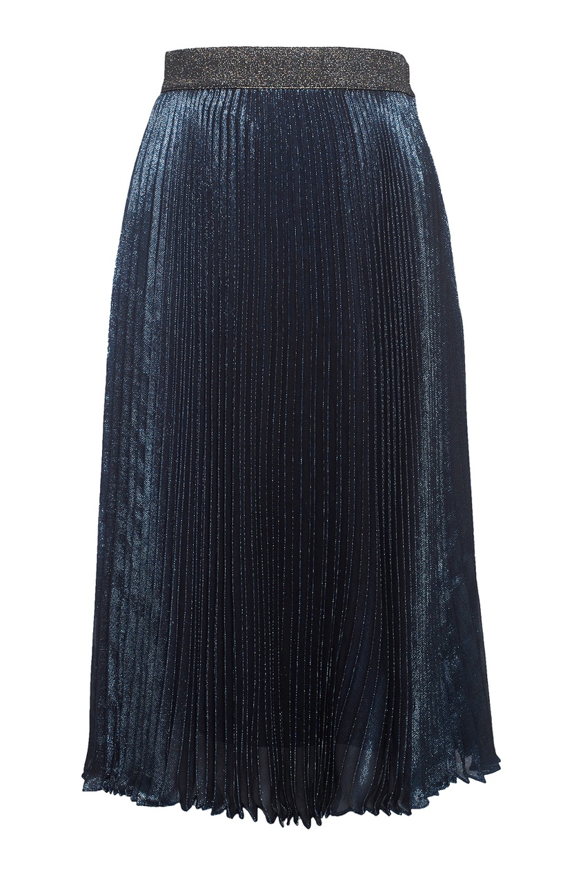 фото Шелковая юбка с люрексом christopher kane