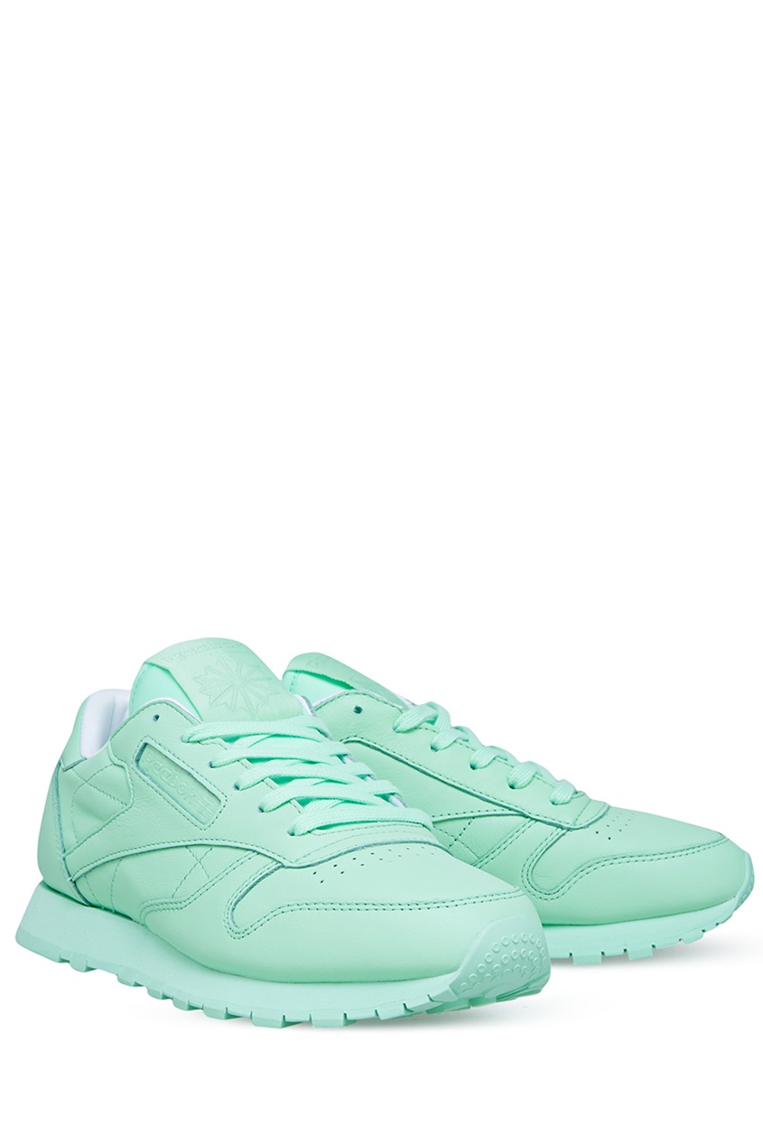 фото Кожаные кроссовки classic leather pastels reebok