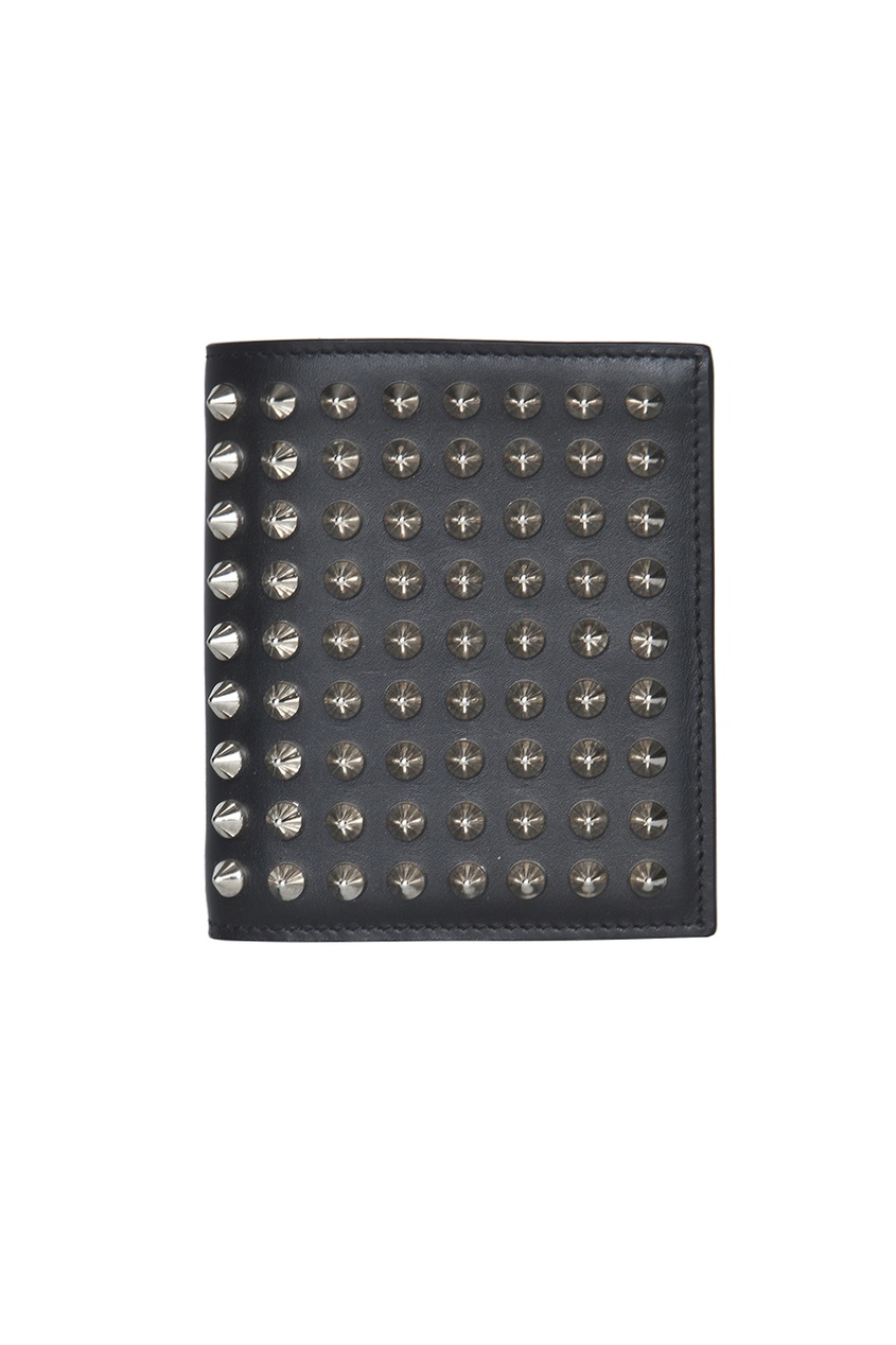 

Кожаный кошелек Paros Wallet Calf/Spikes, Черный, Кожаный кошелек Paros Wallet Calf/Spikes