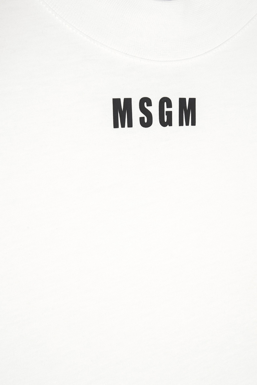 фото Хлопковая футболка msgm