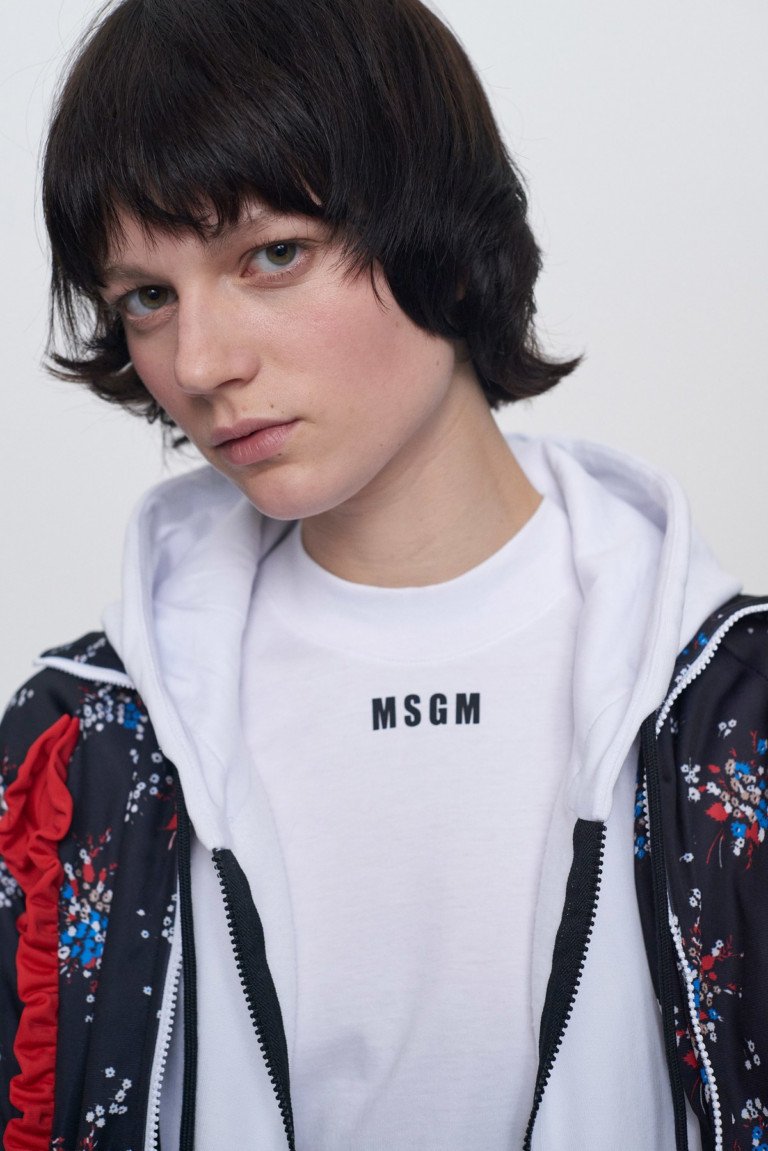 фото Хлопковая футболка msgm