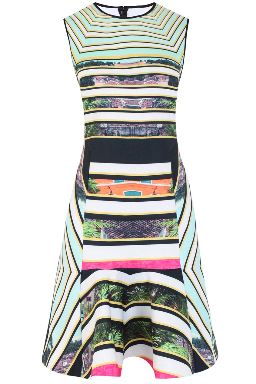 фото Платье из искусственного шелка Clover canyon