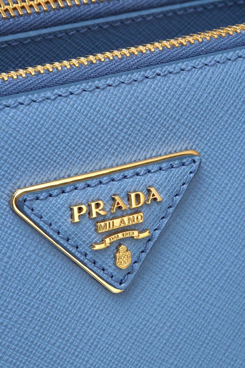 фото Кожаная сумка galleria Prada