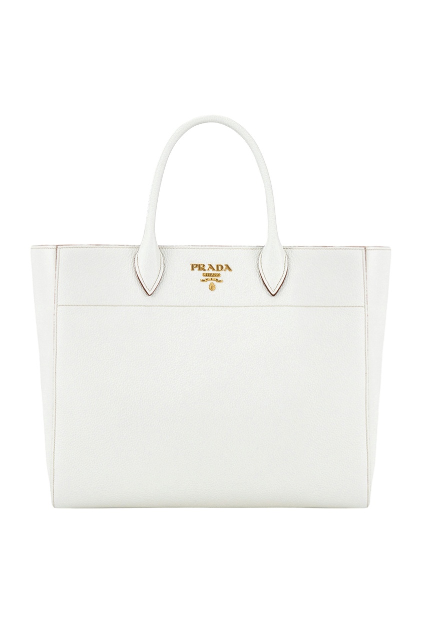 

Кожаная сумка Tote, Белый, Кожаная сумка Tote