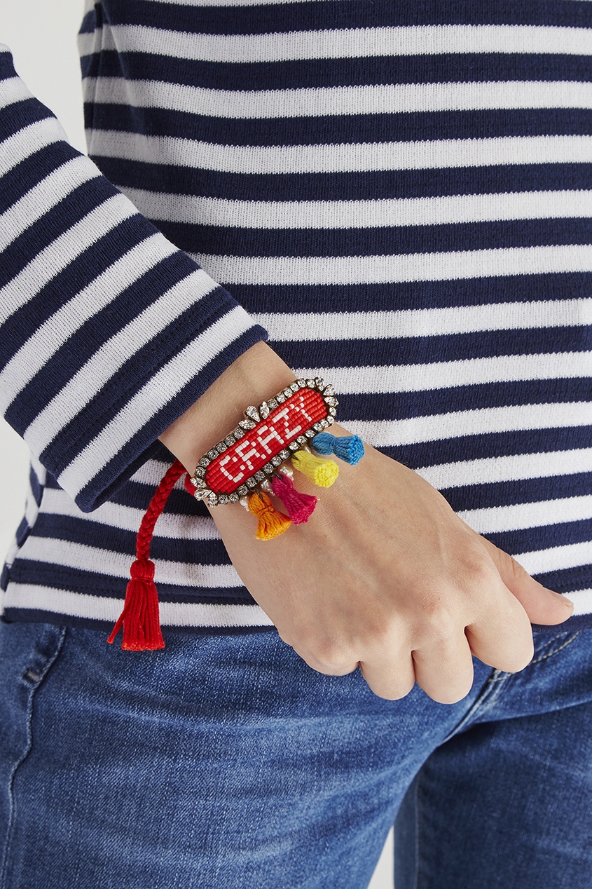 Браслет с бисером Crazy