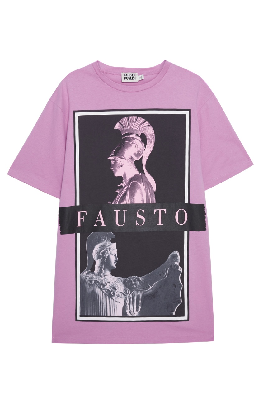фото Хлопковая футболка Fausto puglisi