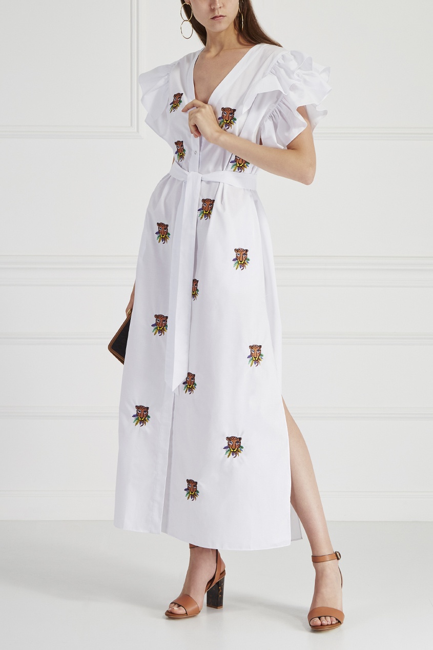 фото Хлопковое платье leo pattern katya dobryakova