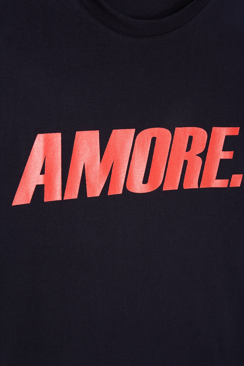 фото Хлопковая футболка amore artem krivda