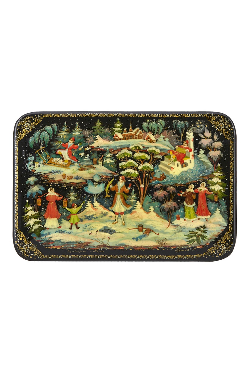 

Шкатулка «Емеля» худ. Кузнецова, Multicolor, Шкатулка «Емеля» худ. Кузнецова
