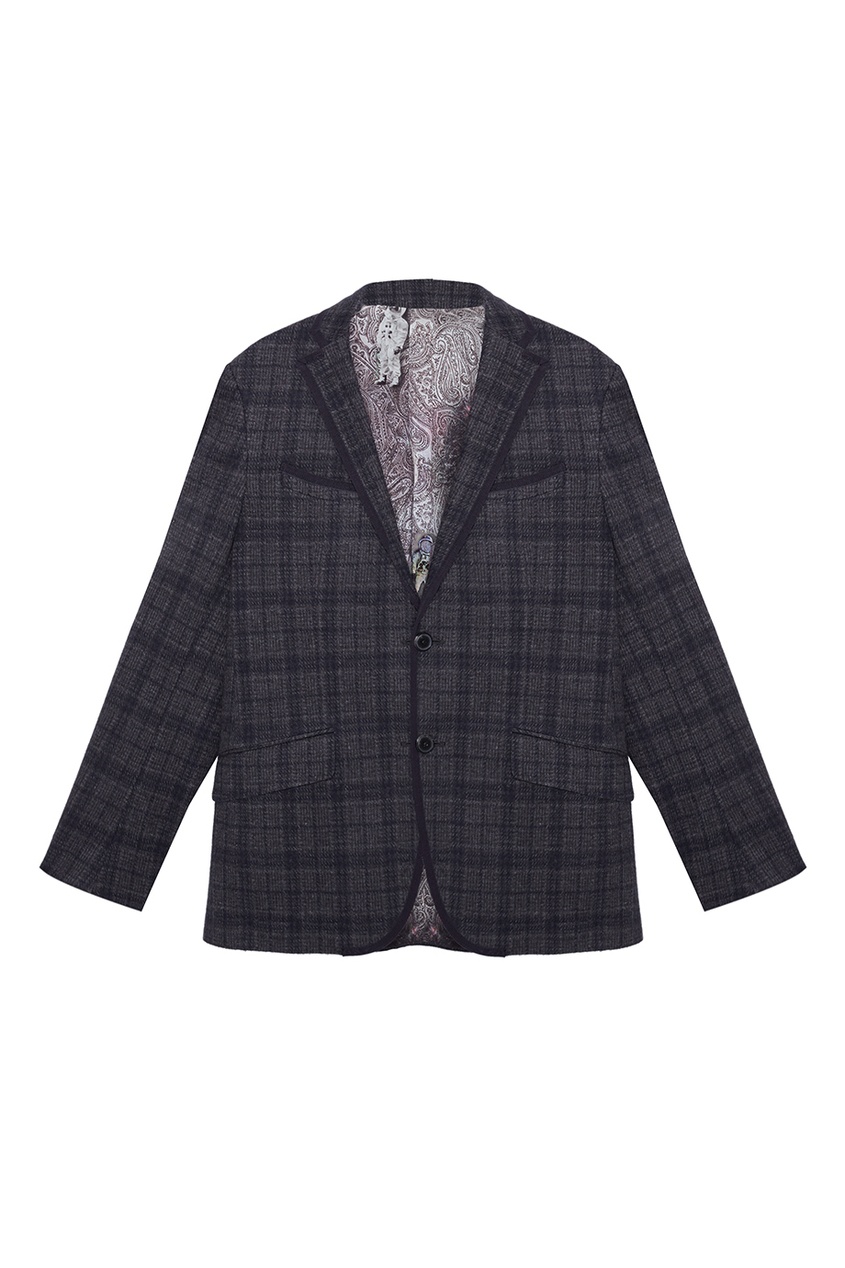 Пиджак из хлопка и шерсти