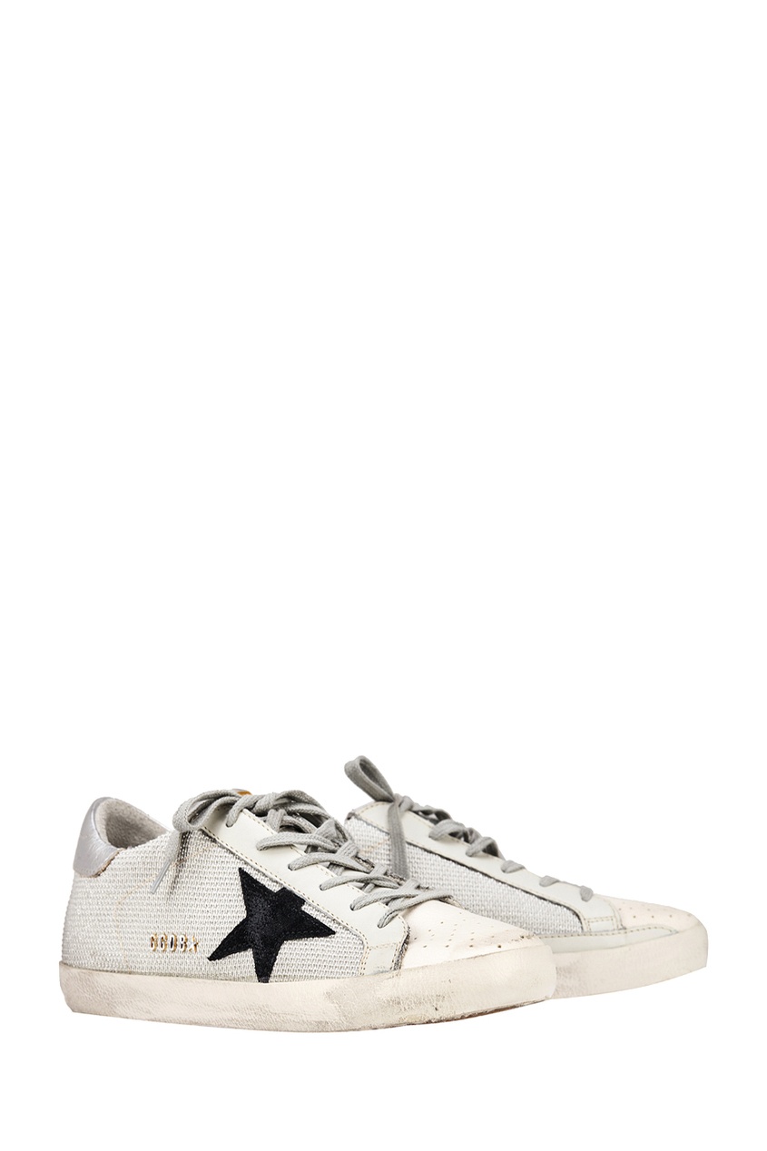 фото Комбинированные кеды superstar golden goose deluxe brand